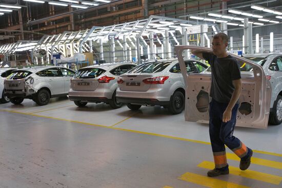 Manufacturing new Ford Focus model in Vsevolzhsk