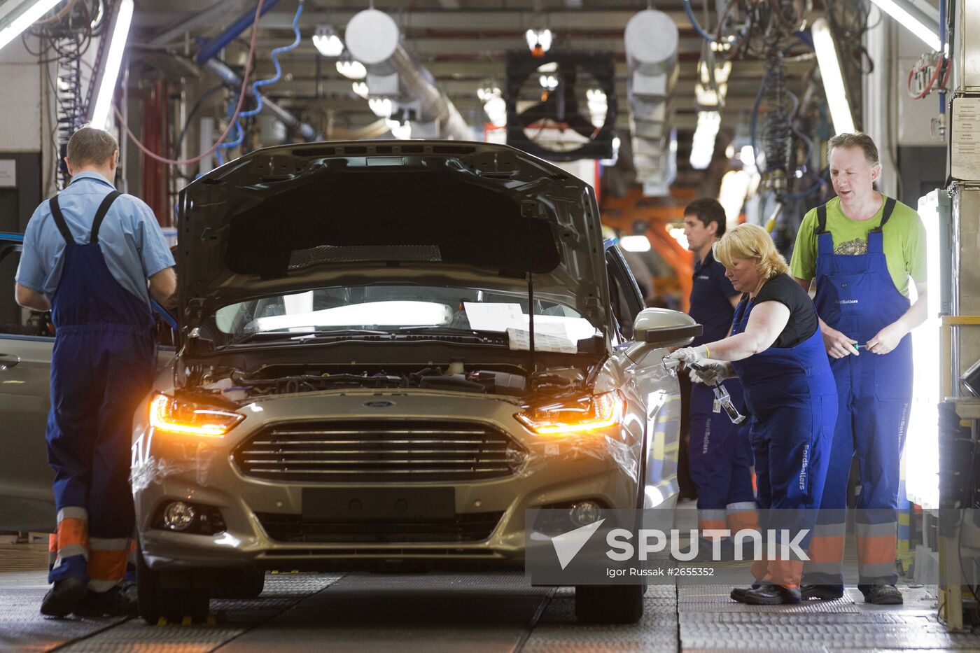 Manufacturing new Ford Focus model in Vsevolzhsk