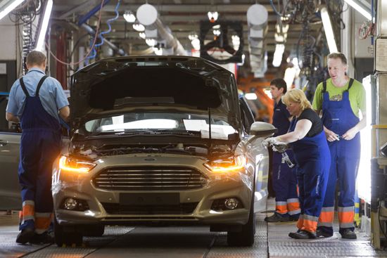 Manufacturing new Ford Focus model in Vsevolzhsk
