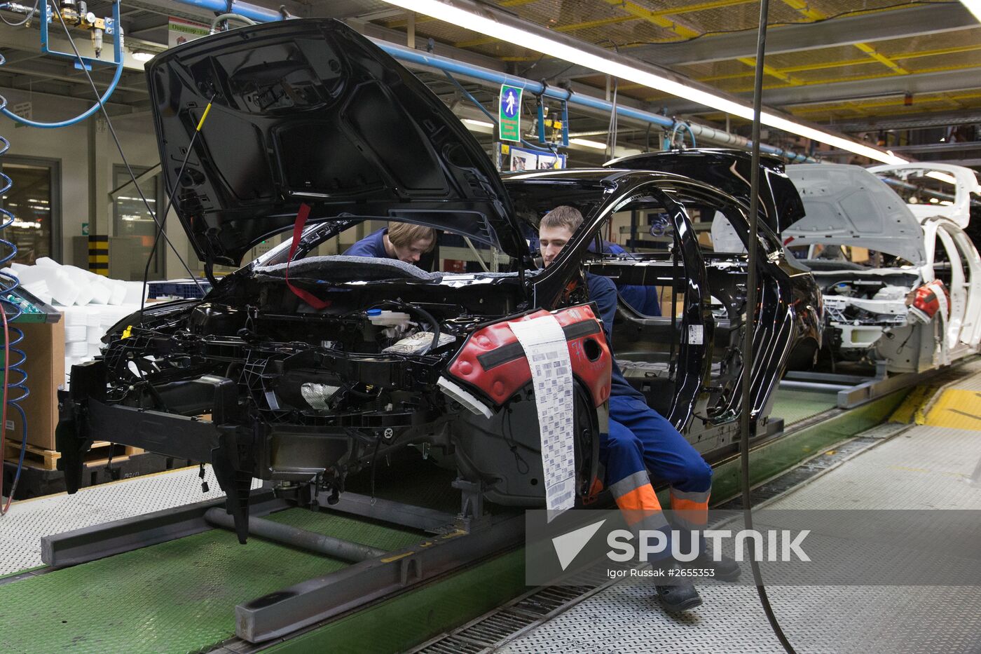 Manufacturing new Ford Focus model in Vsevolzhsk