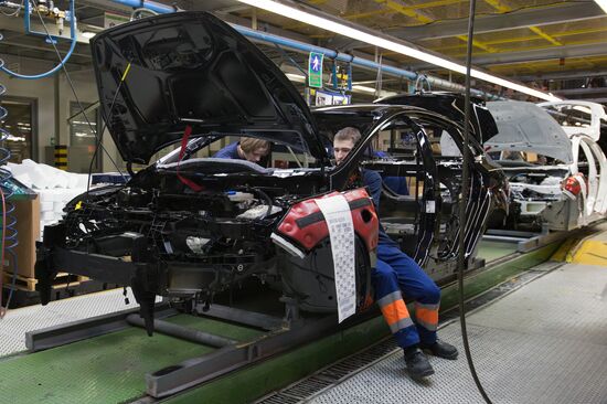 Manufacturing new Ford Focus model in Vsevolzhsk