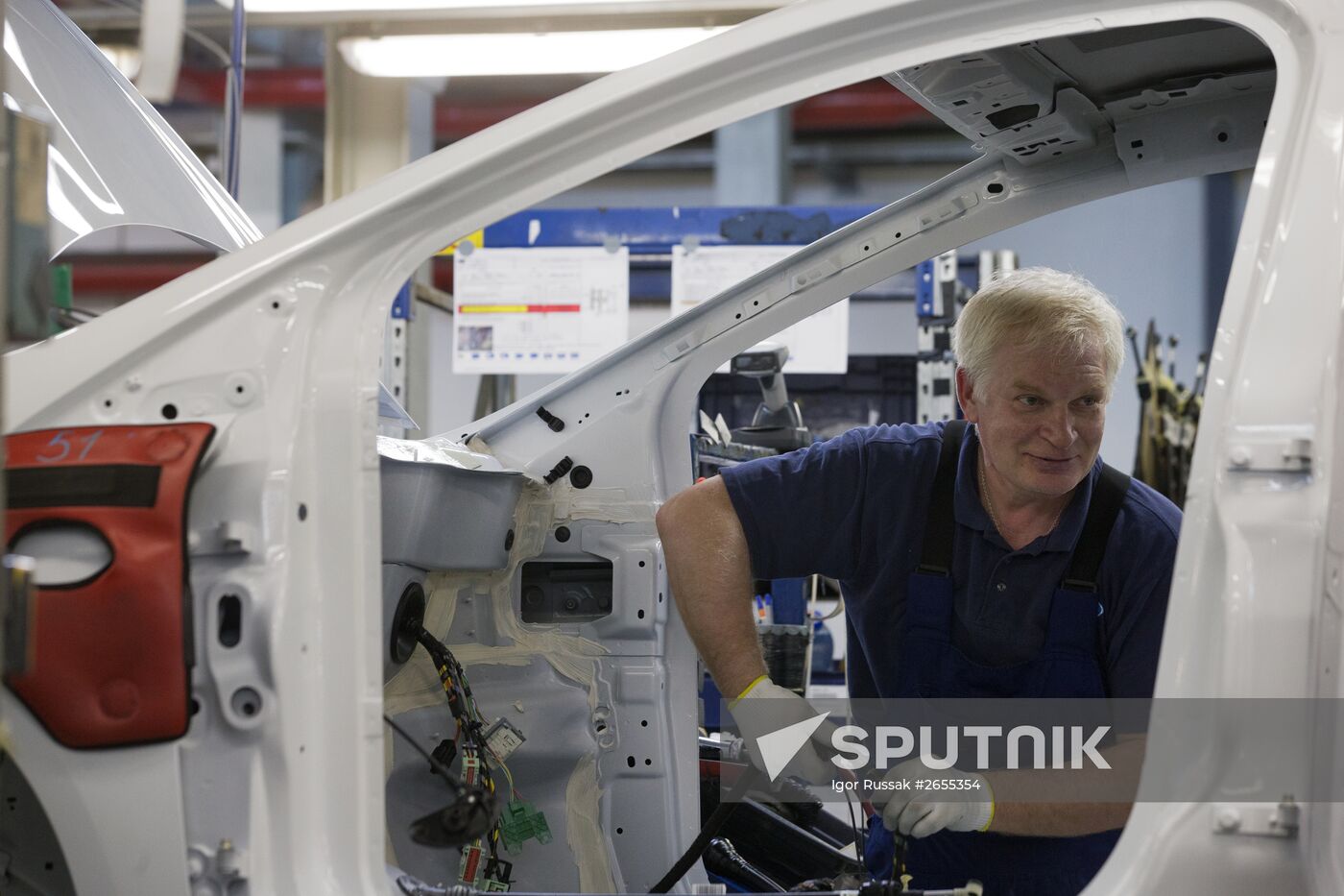 Manufacturing new Ford Focus model in Vsevolzhsk
