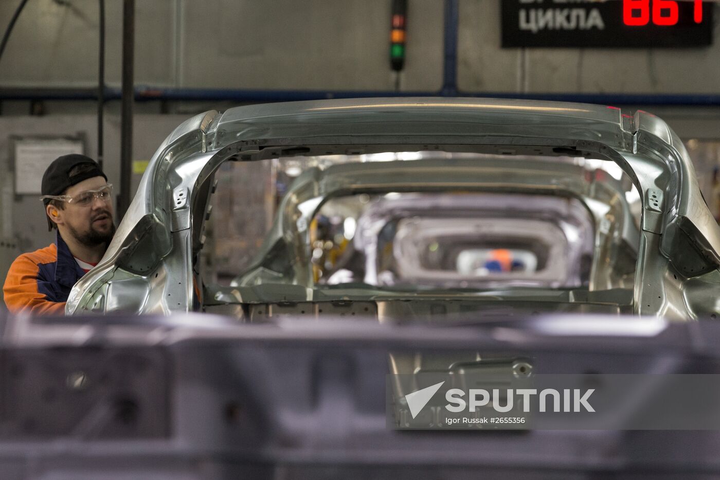 Manufacturing new Ford Focus model in Vsevolzhsk