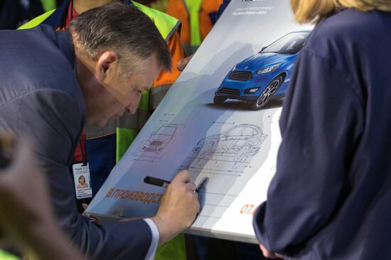 Manufacturing new Ford Focus model in Vsevolzhsk
