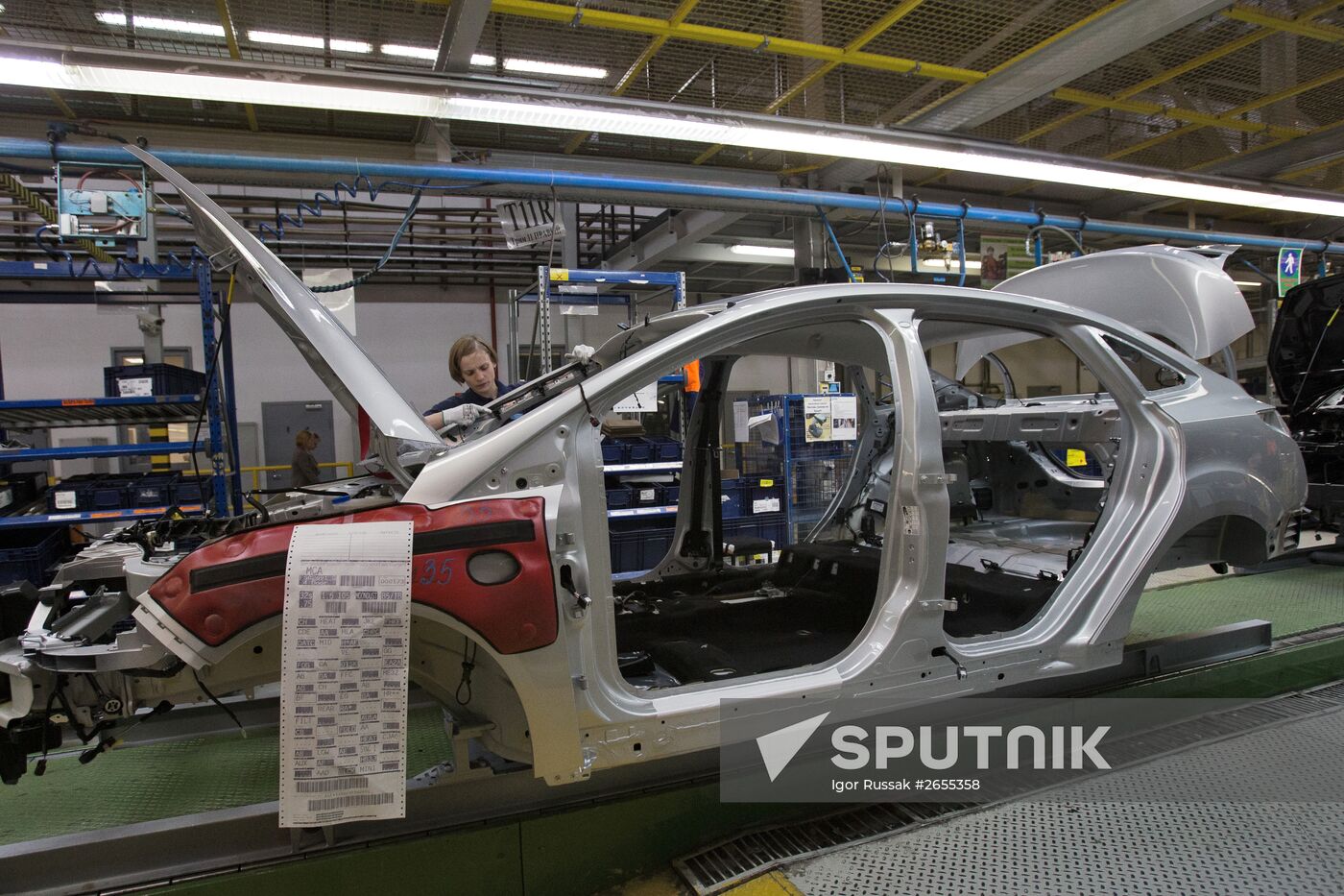 Manufacturing new Ford Focus model in Vsevolzhsk