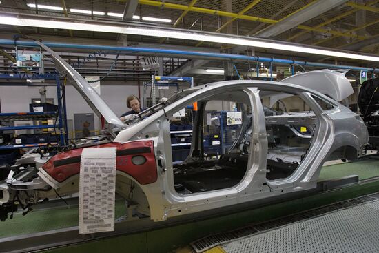 Manufacturing new Ford Focus model in Vsevolzhsk