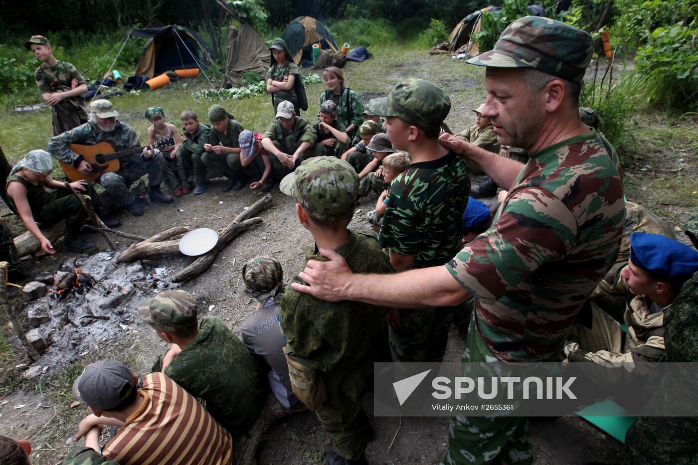 Children's summer scout camp "Far Eastern Outpost"