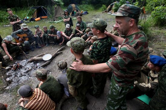 Children's summer scout camp "Far Eastern Outpost"