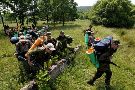 Children's summer scout camp "Far Eastern Outpost"