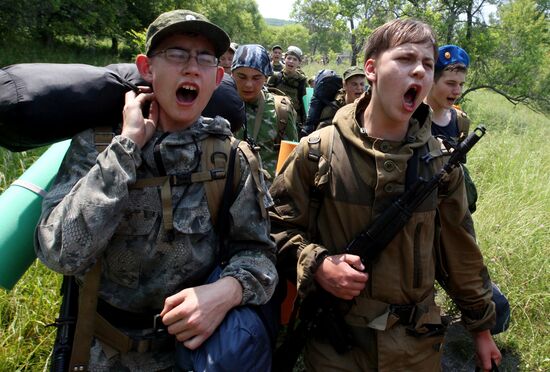 Children's summer scout camp "Far Eastern Outpost"