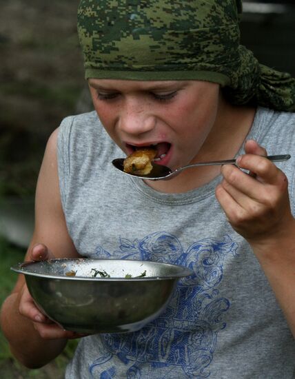 Children's summer scout camp "Far Eastern Outpost"