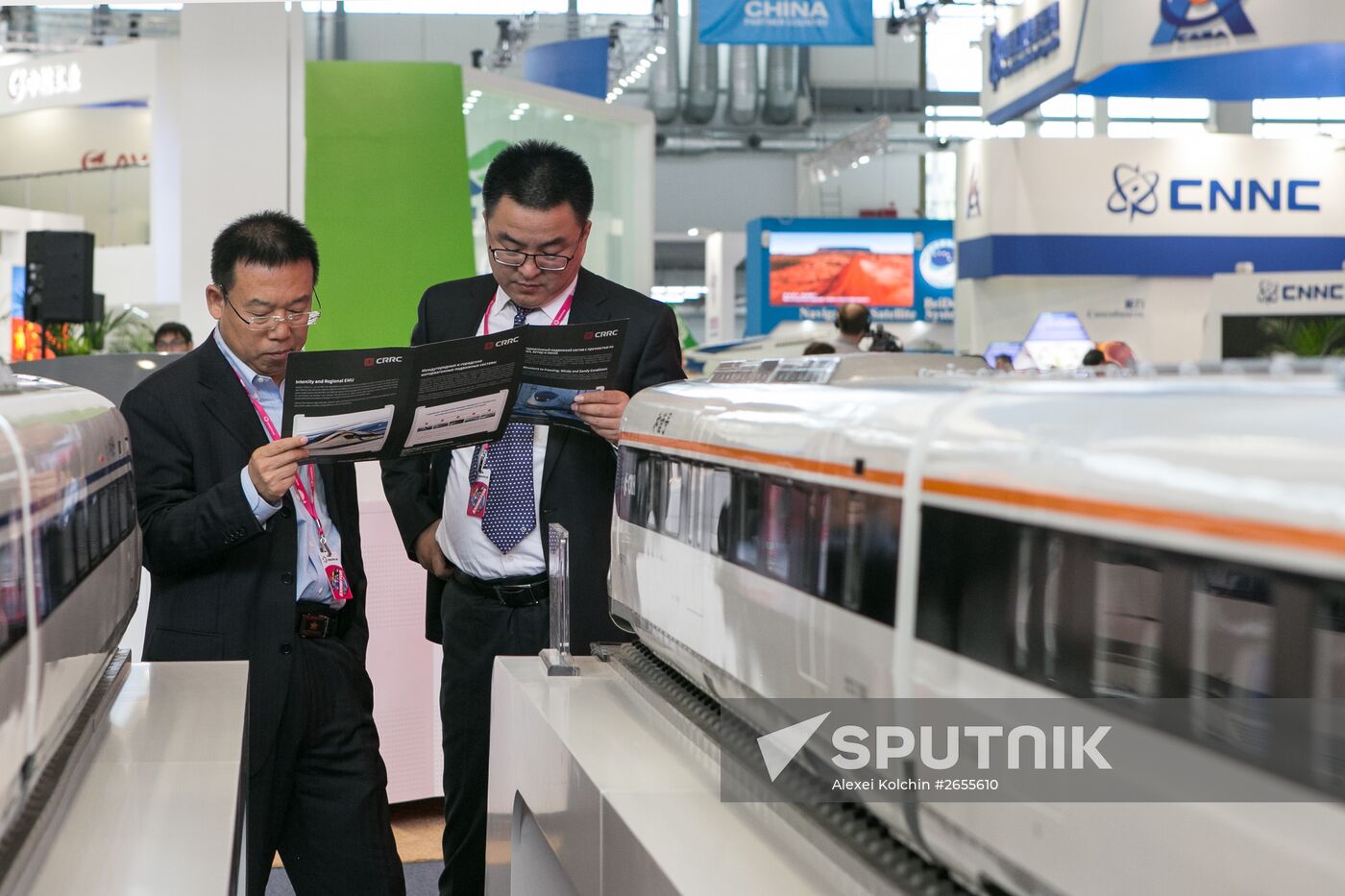 Sixth International Industrial Trade Fair Innoprom-2015. Day two