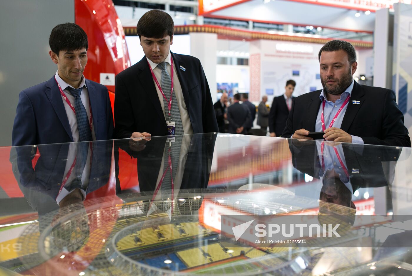 Sixth International Industrial Trade Fair Innoprom-2015. Day two