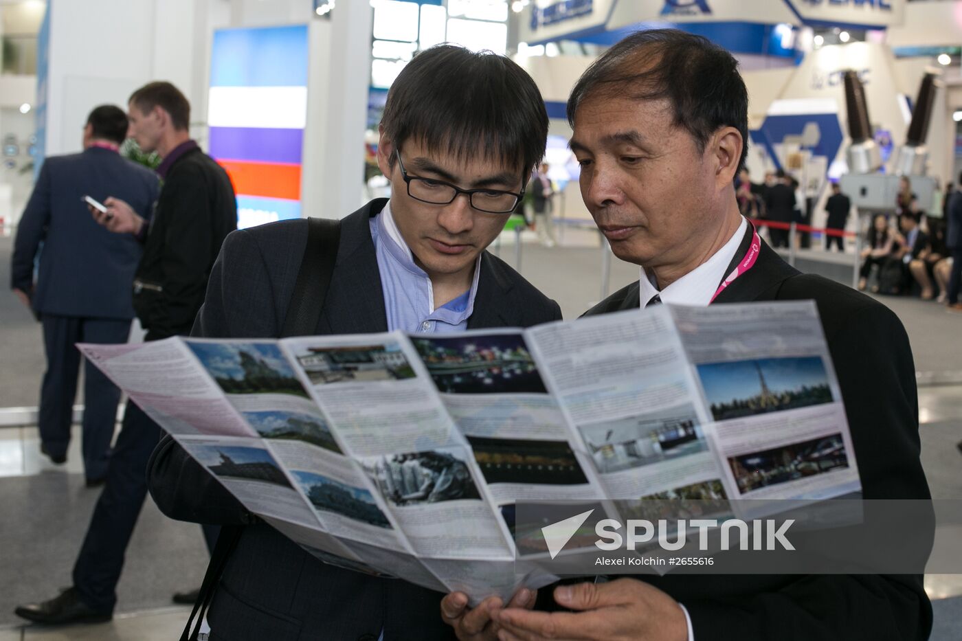 Sixth International Industrial Trade Fair Innoprom-2015. Day two