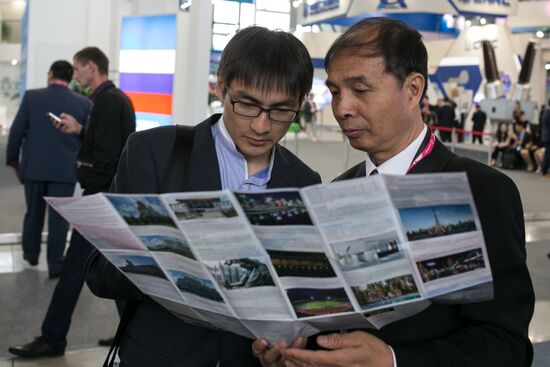 Sixth International Industrial Trade Fair Innoprom-2015. Day two