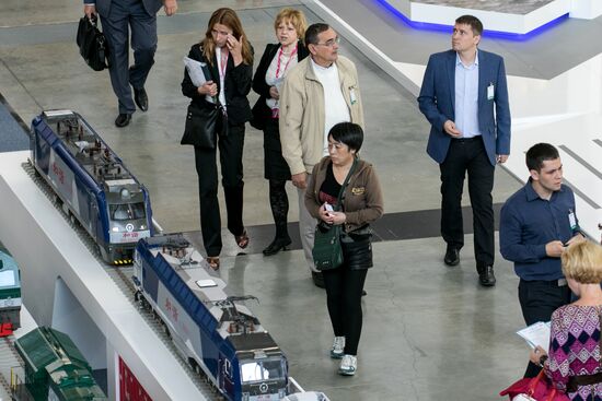 Sixth International Industrial Trade Fair Innoprom-2015. Day two