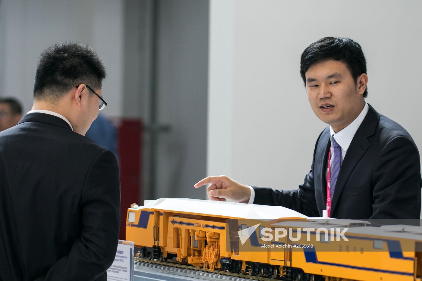 Sixth International Industrial Trade Fair Innoprom-2015. Day two