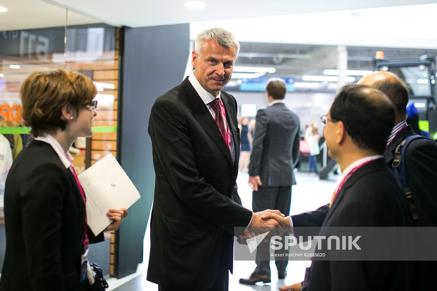 Sixth International Industrial Trade Fair Innoprom-2015. Day two