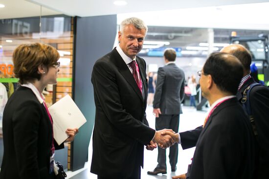 Sixth International Industrial Trade Fair Innoprom-2015. Day two