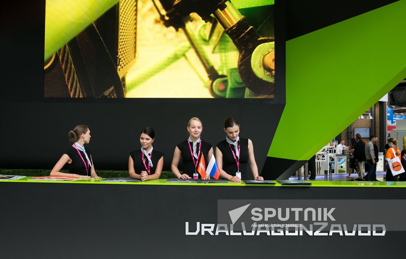 Sixth International Industrial Trade Fair Innoprom-2015. Day two