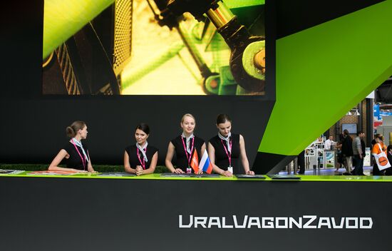 Sixth International Industrial Trade Fair Innoprom-2015. Day two