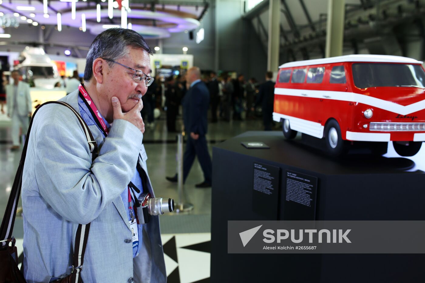 Sixth International Industrial Trade Fair Innoprom-2015. Day two