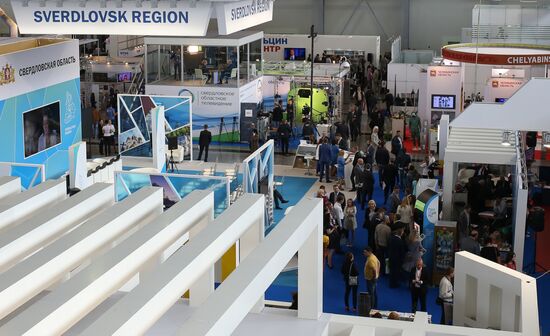 Sixth International Industrial Trade Fair Innoprom-2015. Day two