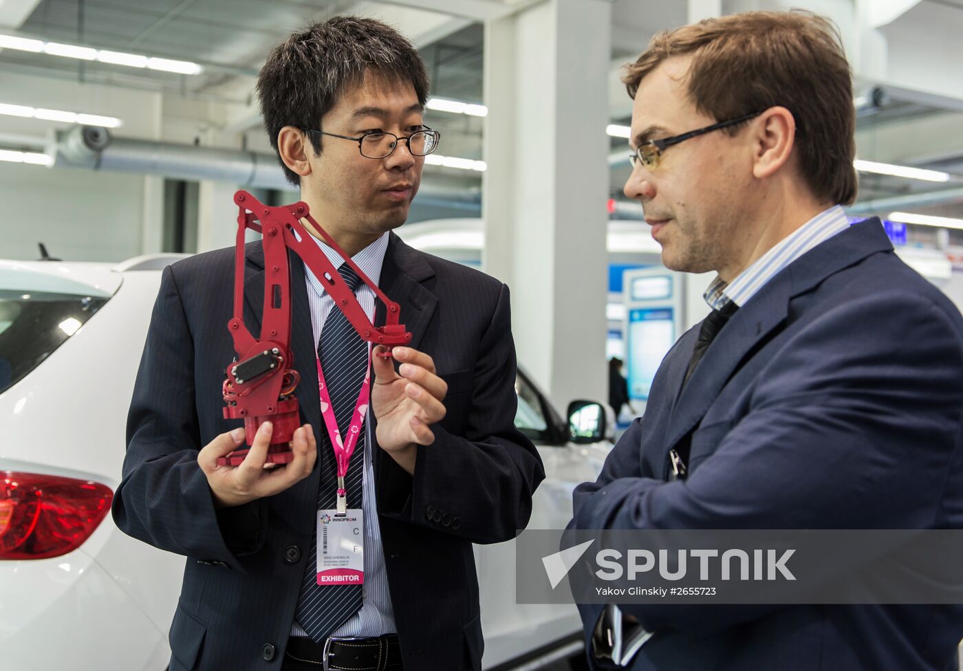 Sixth International Industrial Trade Fair Innoprom-2015. Day two