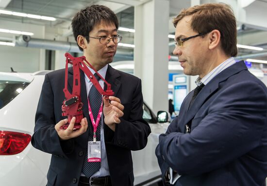 Sixth International Industrial Trade Fair Innoprom-2015. Day two