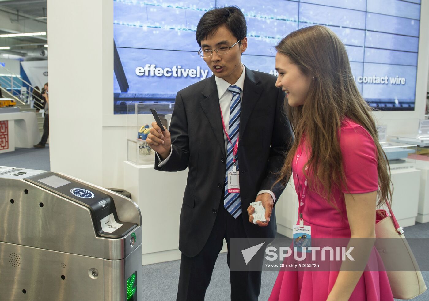 Sixth International Industrial Trade Fair Innoprom-2015. Day two