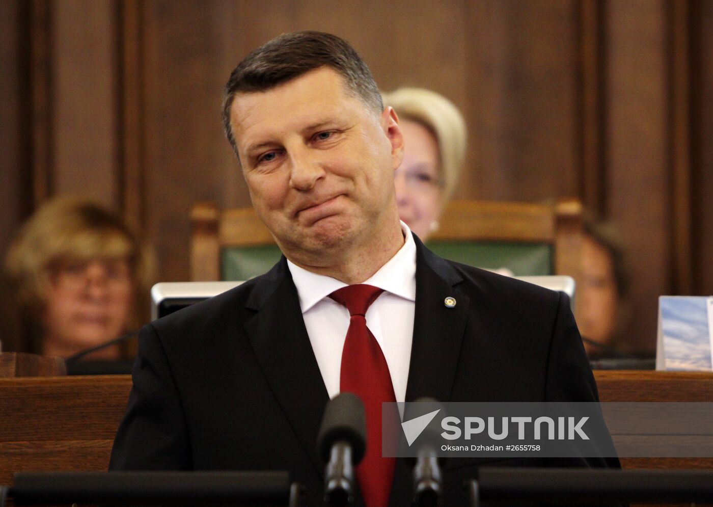 Inauguration of Latvia's new president