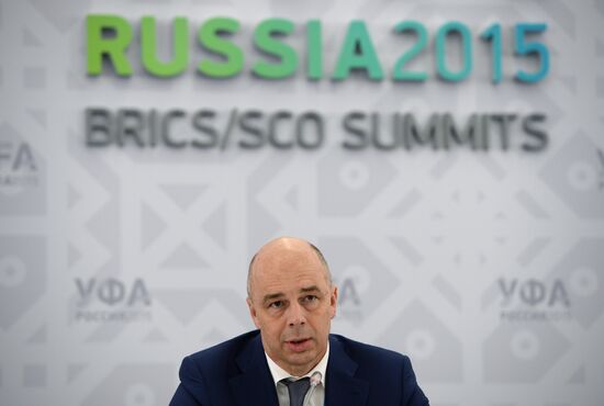 Press briefing by Minister of Finance of the Russian Federation Anton Siluanov