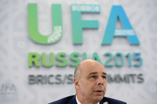 Press briefing by Minister of Finance of the Russian Federation Anton Siluanov