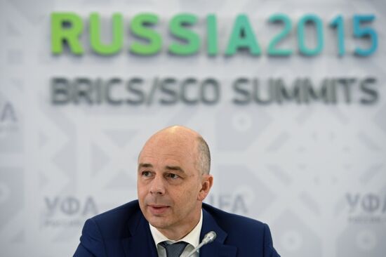 Press briefing by Minister of Finance of the Russian Federation Anton Siluanov