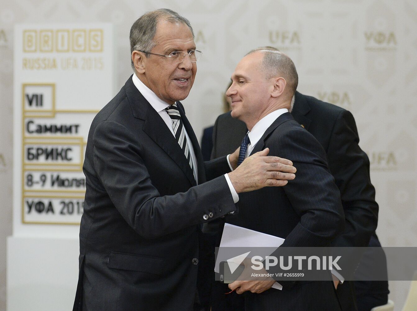 President of the Russian Federation Vladimir Putin meets with Prime Minister of India Narendra Modi