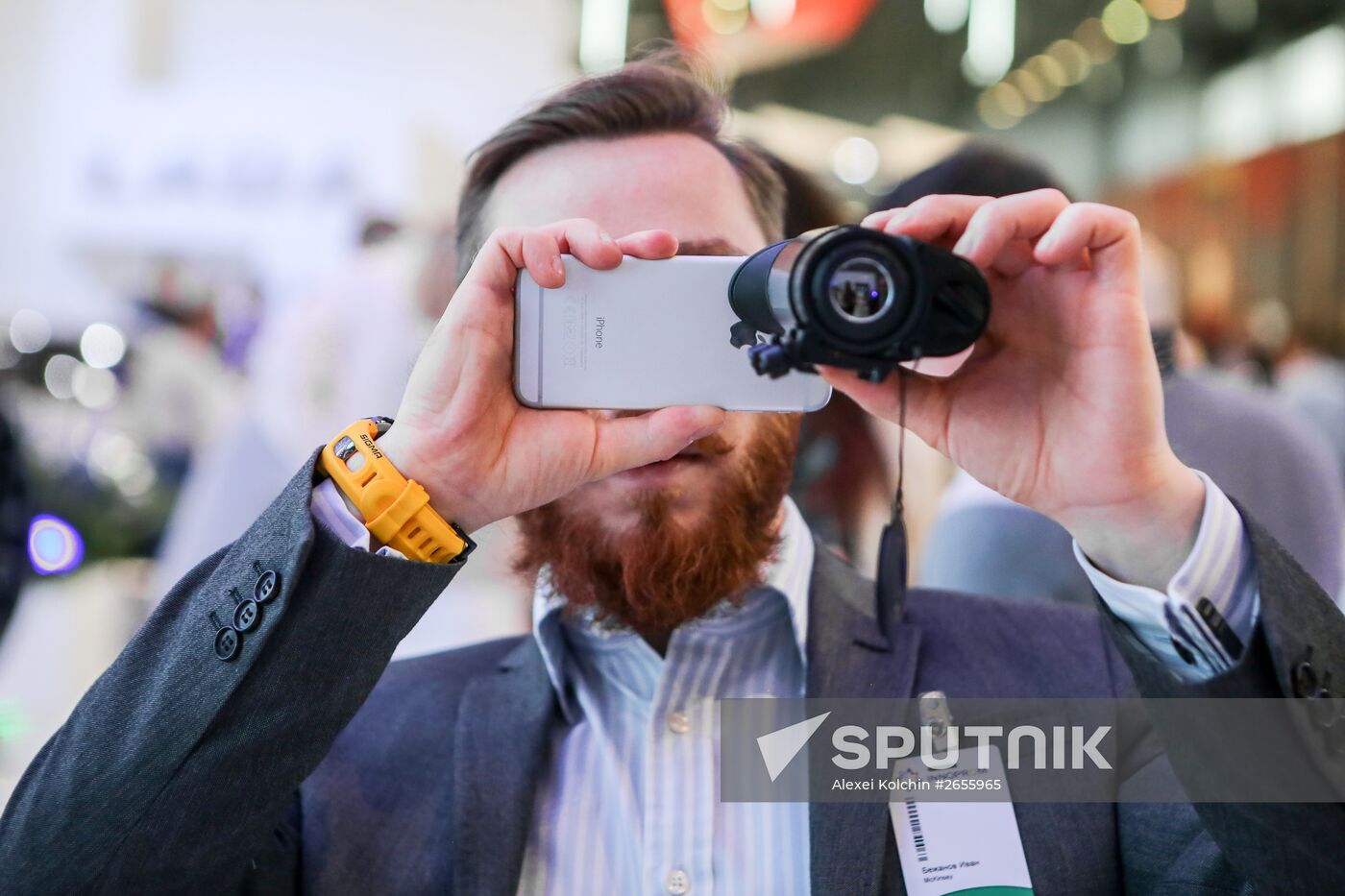 Sixth International Industrial Trade Fair Innoprom-2015. Day two