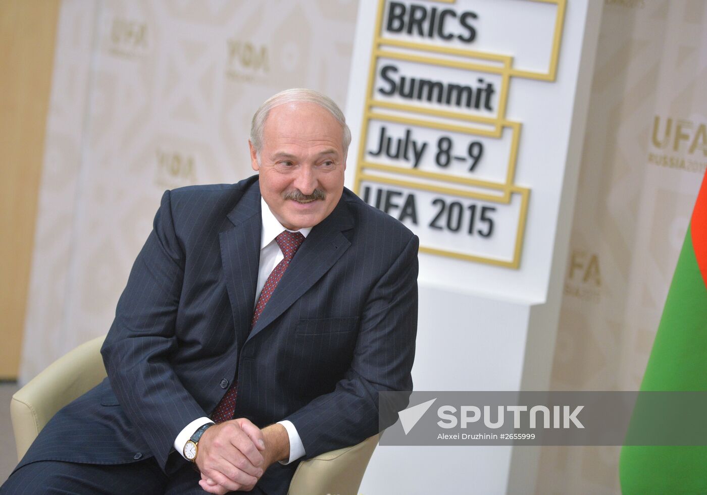 President of the Russian Federation Vladimir Putin meets with President of the Republic of Belarus Alexander Lukashenko