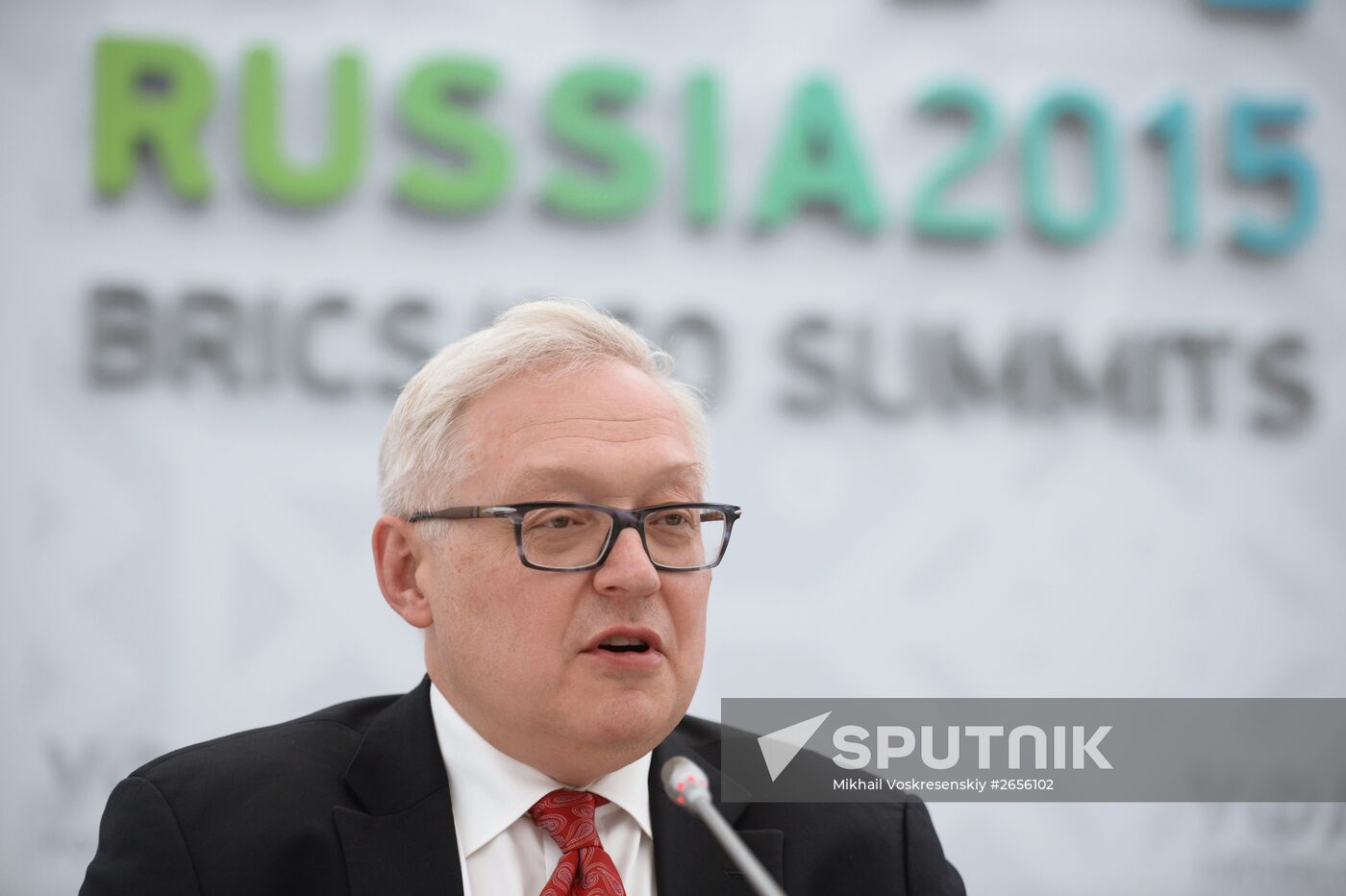 Press briefing by Sergei Ryabkov, Deputy Minister of Foreign Affairs of the Russian Federation, Russia's BRICS Sherpa