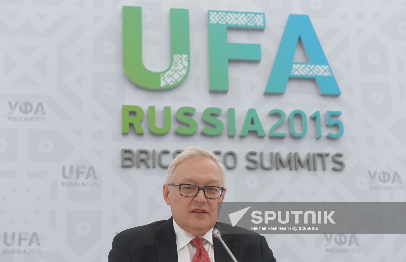 Press briefing by Sergei Ryabkov, Deputy Minister of Foreign Affairs of the Russian Federation, Russia's BRICS Sherpa