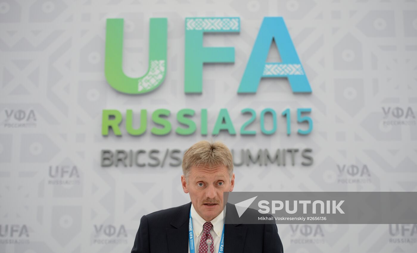 Press briefing by Russian Presidential Press Secretary Dmitry Peskov