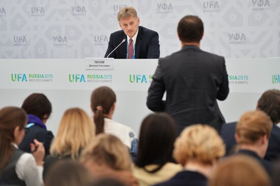 Press briefing by Russian Presidential Press Secretary Dmitry Peskov