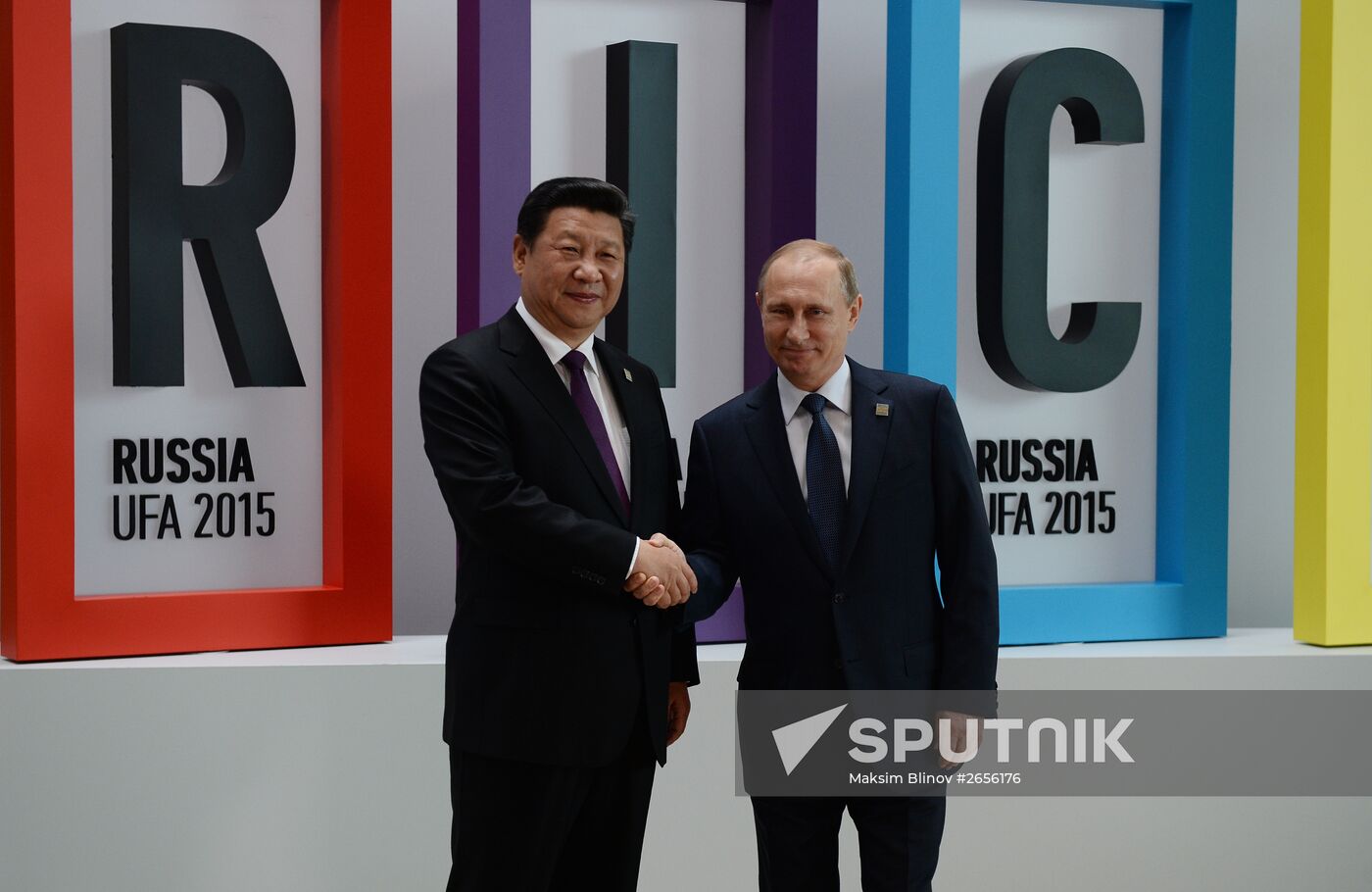 Welcome ceremony by President of the Russian Federation Vladimir Putin for the BRICS leaders