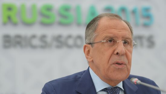 Press briefing by Minister of Foreign Affairs of the Russian Federation Sergei Lavrov
