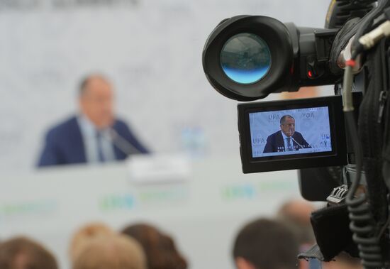 Press briefing by Minister of Foreign Affairs of the Russian Federation Sergei Lavrov