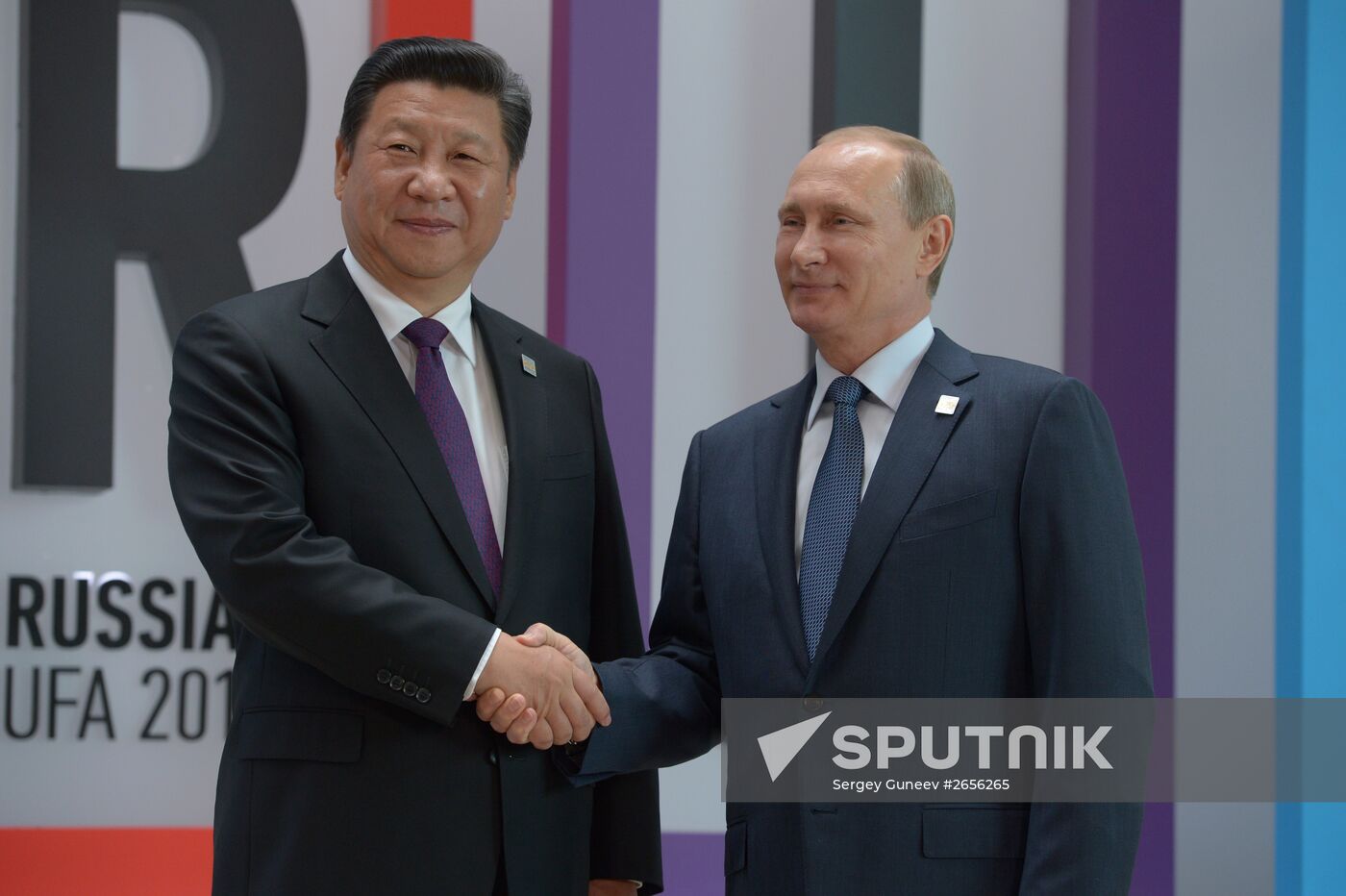 Welcome ceremony by President of the Russian Federation Vladimir Putin for the BRICS leaders