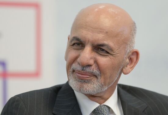 President of the Republic of Belarus Alexander Lukashenko meets with President of the Islamic Republic of Afghanistan Ashraf Ghani Ahmadzai