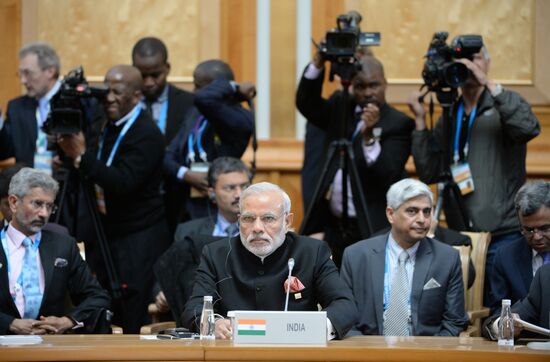 BRICS leaders expanded meeting