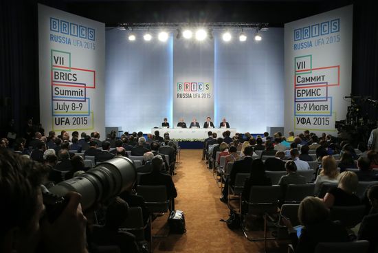 Signing of joint documents following the BRICS leaders meeting