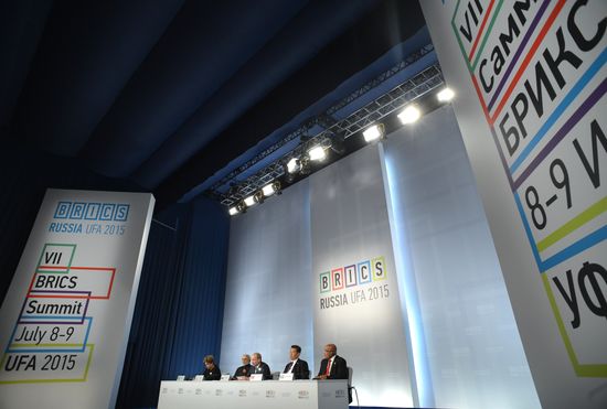 Signing of joint documents following the BRICS leaders meeting