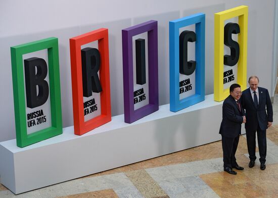 Welcome ceremony by President of the Russian Federation Vladimir Putin for the leaders of the invited states